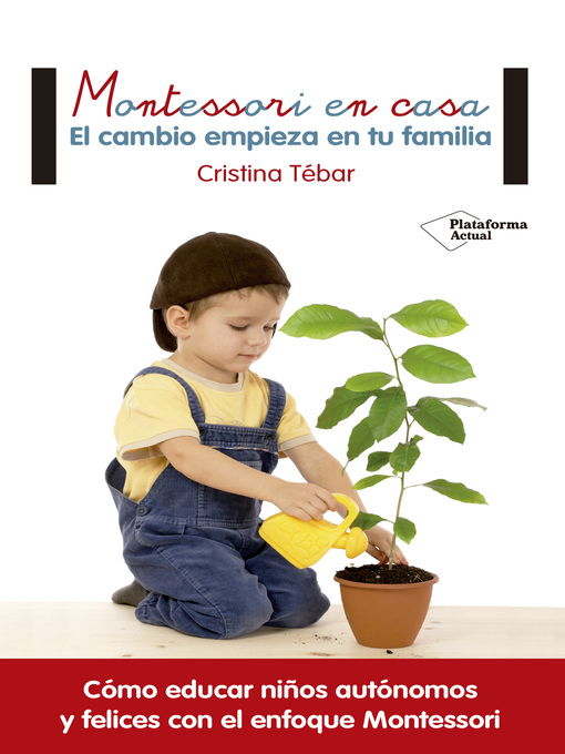 Cover image for Montessori en casa